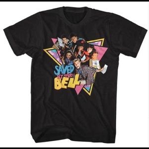 Vintage Style 80's Tee Shirt Saved By The Bell Top